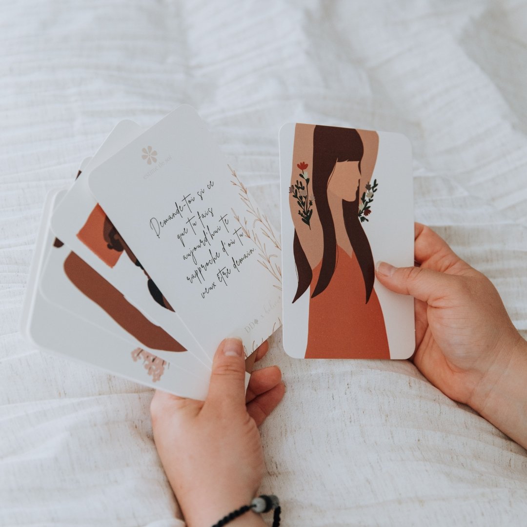 Mini-ensemble cartes inspirantes #FEMME de Boutique Dames de Pique - Les Parentales